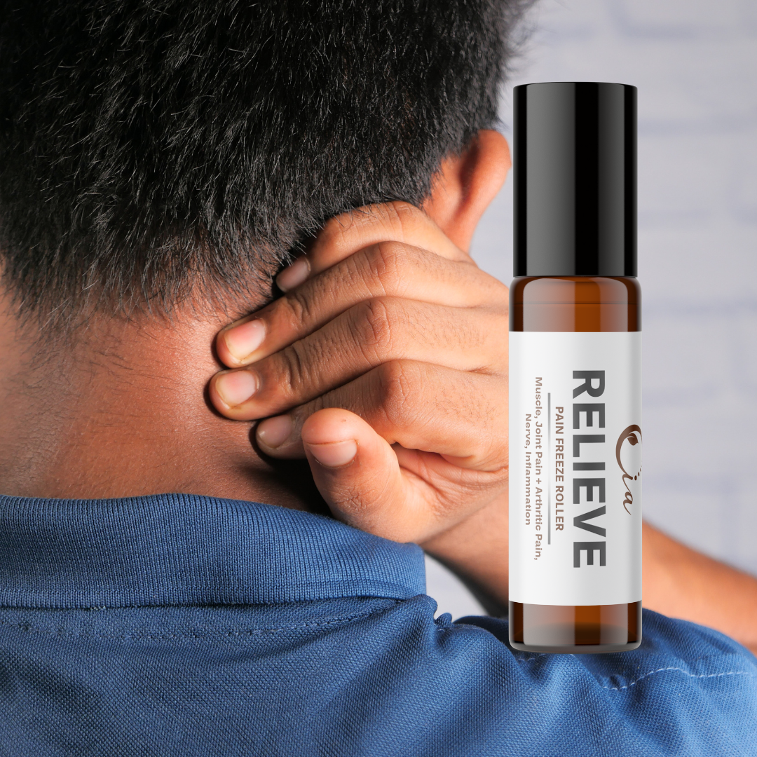 "RELIEVE" Pain Freeze- Muscle Ache Roller + Balm