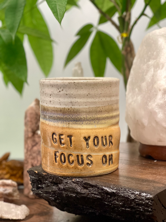 "Get Your Focus On" Coffee Mugs