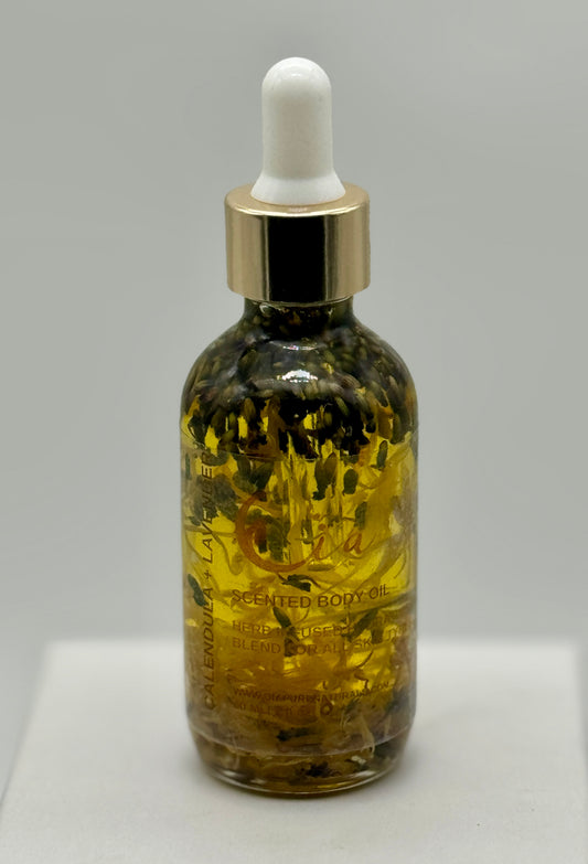 Hibiscus Flower + Jasmine Flower Body Oil