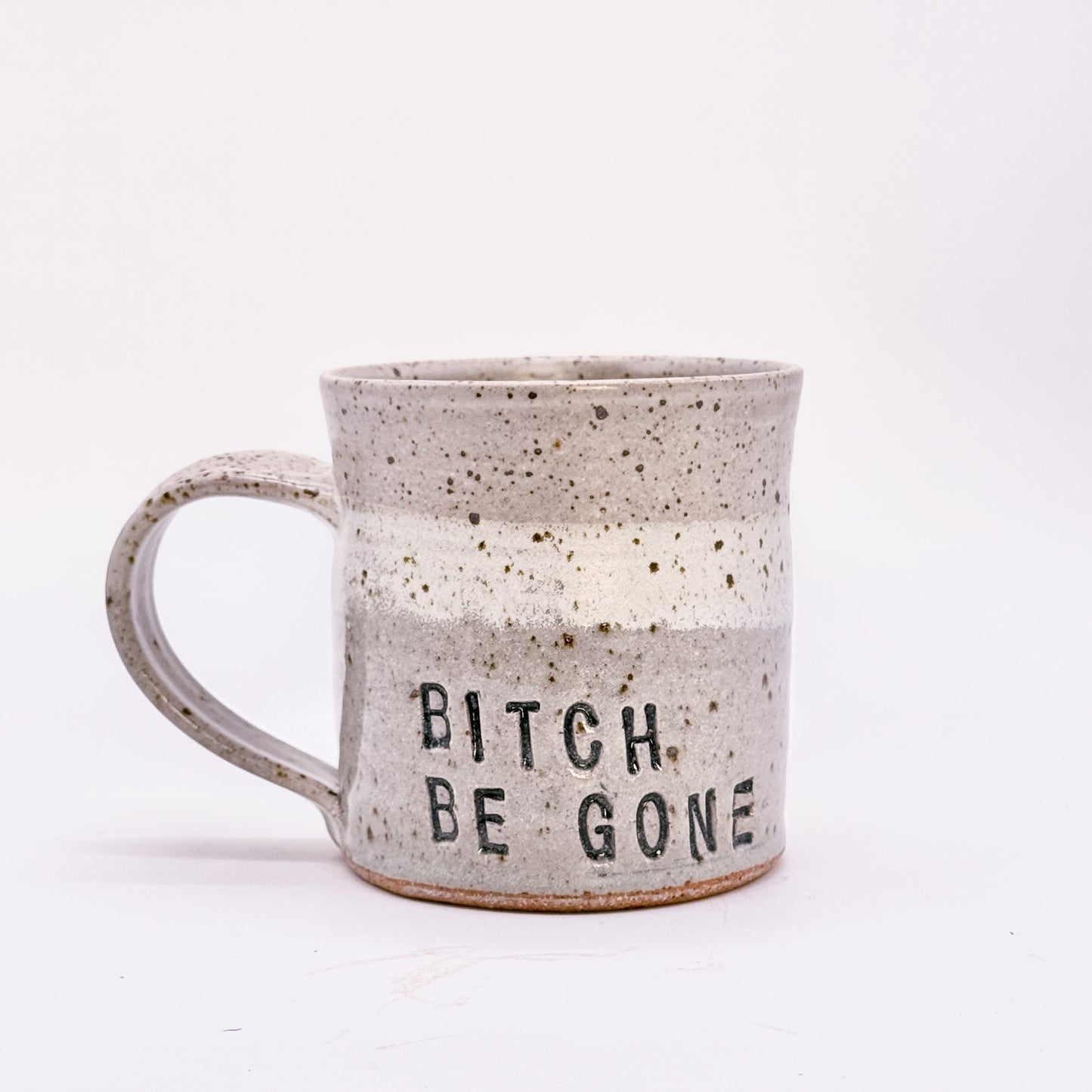 "Bitch Be Gone" Coffee Mugs