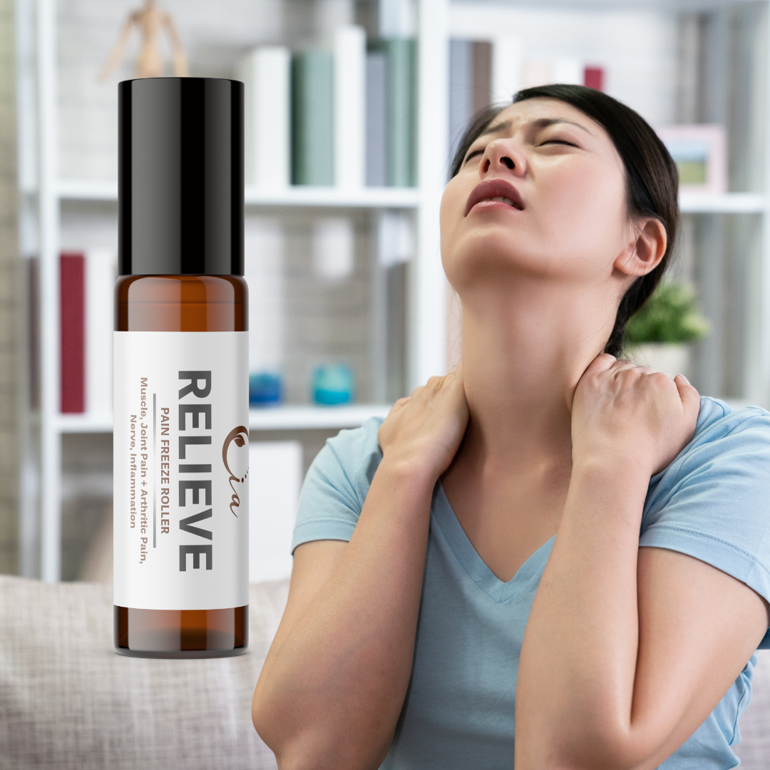 "RELIEVE" Pain Freeze- Muscle Ache Roller + Balm